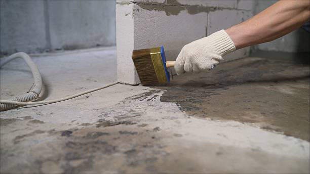 Crawl space vapor barrier installation in Hanover, OH